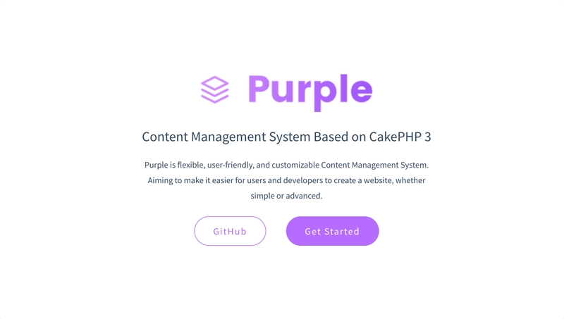 Purple CMS